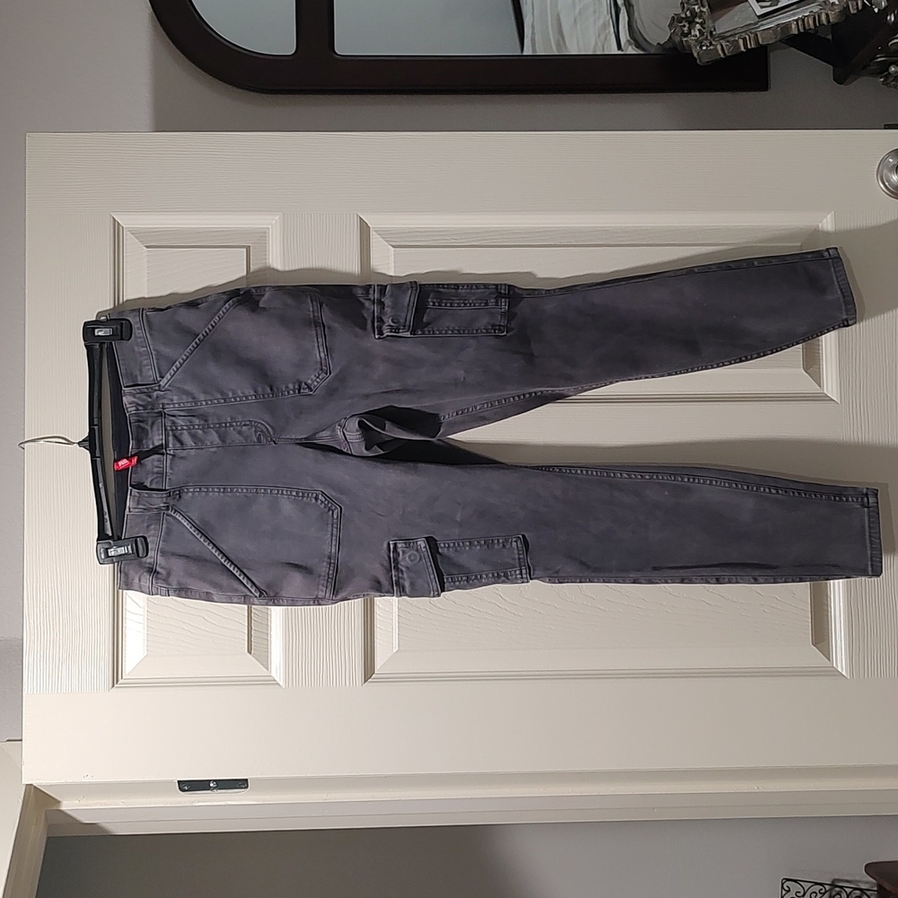 Spanx stretch cargo pants
